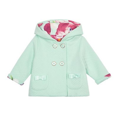 Baker by Ted Baker Baby girls' light green quilted jacket